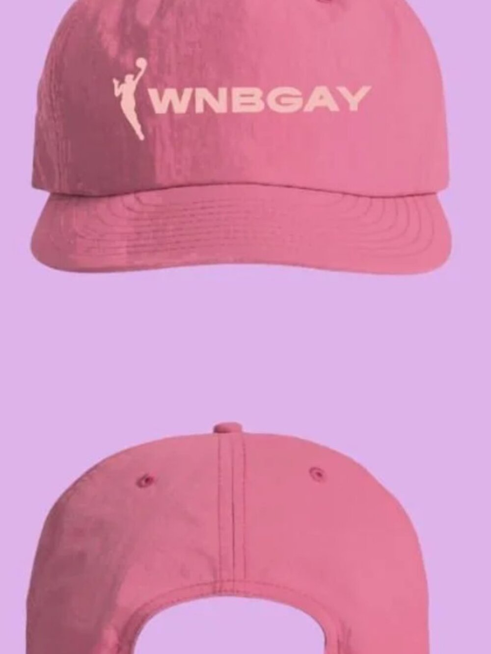 Pink WNBGAY hat